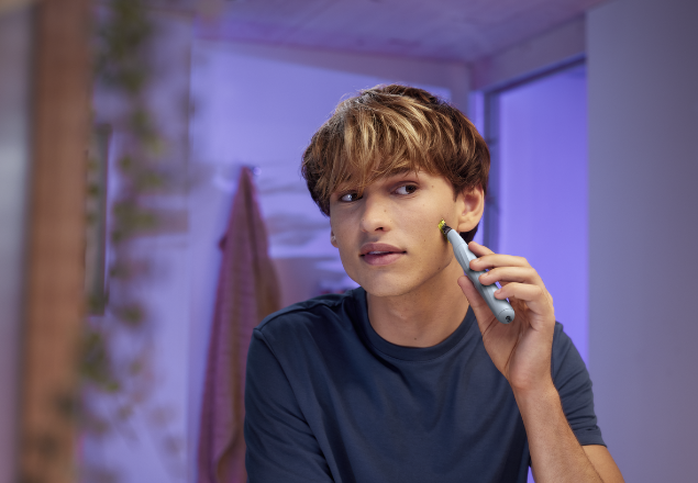 Aparat de ras OneBlade First Shave, QP1324/20, Philips